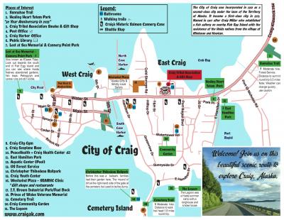 City of Craig Walking map